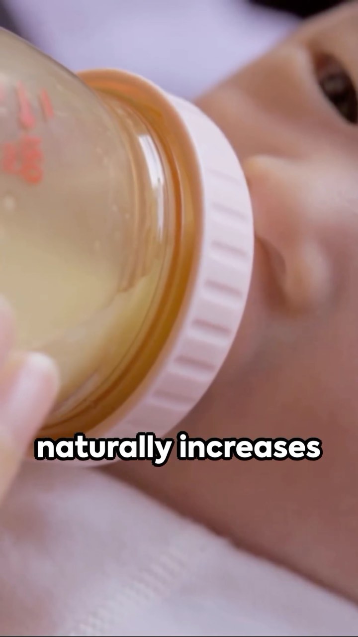 Nature’s perfect response 🍃 When your baby is unwell, your breastmilk becomes even more of a superhero, naturally increasing in antibodies to help them fight off illness. #LiquidGold #MotherNatureHeals #BreastmilkMagic