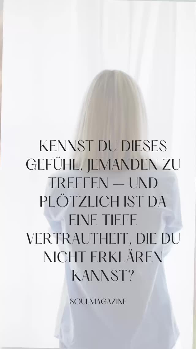 💫 „Ich kenne dich… aber woher?“
Manche Begegnungen lassen uns nicht mehr los. Sie fühlen sich vertraut an, tief – fast magisch. Vielleicht ist es kein Zufall. Vielleicht ist es eine Dualseele. 🔥
In diesem Reel erfährst du, was es mit dieser besonderen Seelenverbindung auf sich hat und warum sie dein Leben für immer verändern kann. ✨
🕊️ Bist du deiner Dualseele schon begegnet? Lass es mich in den Kommentaren wissen!
📖 Lies den ganzen Artikel jetzt auf soulmagazine.de
🔗 Link in der BIO
#Dualseelen #Soulconnection #Seelenverbindung #SpirituelleLiebe #Spiritualität #Herzverbindung #Seelenpartner #Soulmagazine #InnerJourney #Transformation #Bewusstsein #soulmagazine.de #humandesign #dualseele #twinflames