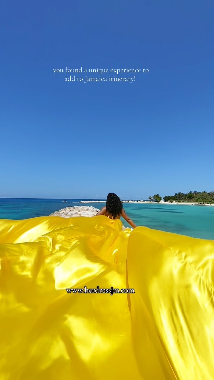 Add this to your Jamaica Itinerary!
#flyingdressjamaica #montegobayjamaica #montegobayphotographer
