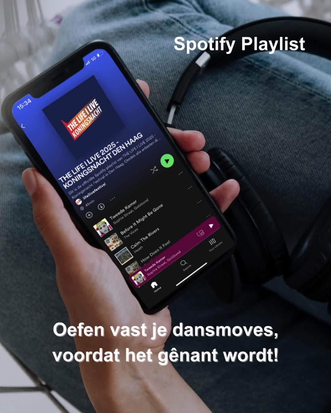Check onze Spotify lijst door te zoeken op ''Life I Live 2025 - Koningsnacht Den Haag'' of vind 'm via onze linktr.ee in bio! 🤘🏽
#LifeILive #DenHaag #FestivalPlaylist #Spotify #Koningsnacht