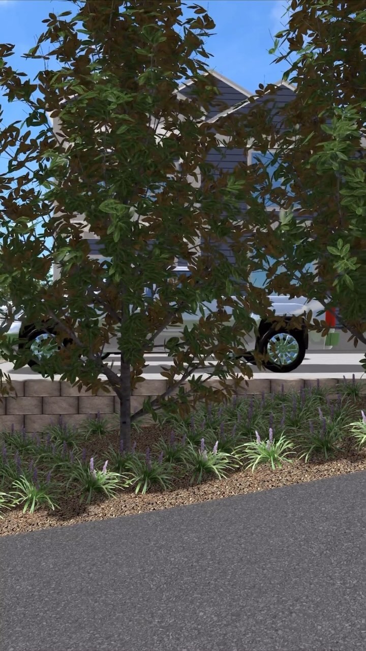 This property is quite thin, has a decent slope, and the home is very close to the road. Rather than a traditional driveway where you pull in straight, and the cars are exposed, the client wanted to hide the cars from street view. To have two parking spots that donāt interfere with each otherās access I designed the footprint of the driveway down to the inch. I proposed retaining a portion of the area for a parking pad and screened the front of the property with thick, dense foliage so the cars will not be front and center.
What do you think of this design? Would you have preferred a more traditional driveway/parking that could be seen from the street, allowing for a lawn, or do you prefer the idea of sacrificing lawn space to hide the cars for a cleaner curb aesthetic?
#landscapedesign #landscape #landscaping #landscapearchitecture #gardendesign #garden #parking #design #landscapephotography #outdoorliving #gardening #modernlandscapedesign #waterfeature #plants #landscaper #landscapedesigner #parkingdesign #backyard #exteriordesign #patio #tennesseelandscapedesign #drivewaydesign #remotelandscapedesigner #remotelandscapedesign #landscapearchitect #gardens #landscapeconstruction #gardeninspiration #landscapeprivacy #outdoordesign