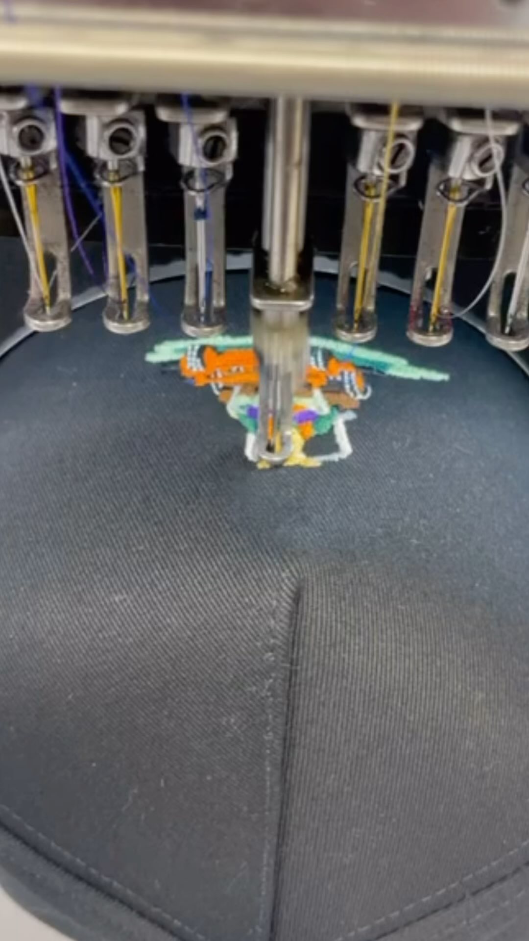 New hats for the team @candlfamilylawncare ! #embroidery #congregationapparel #hats #lawncare #employeegear