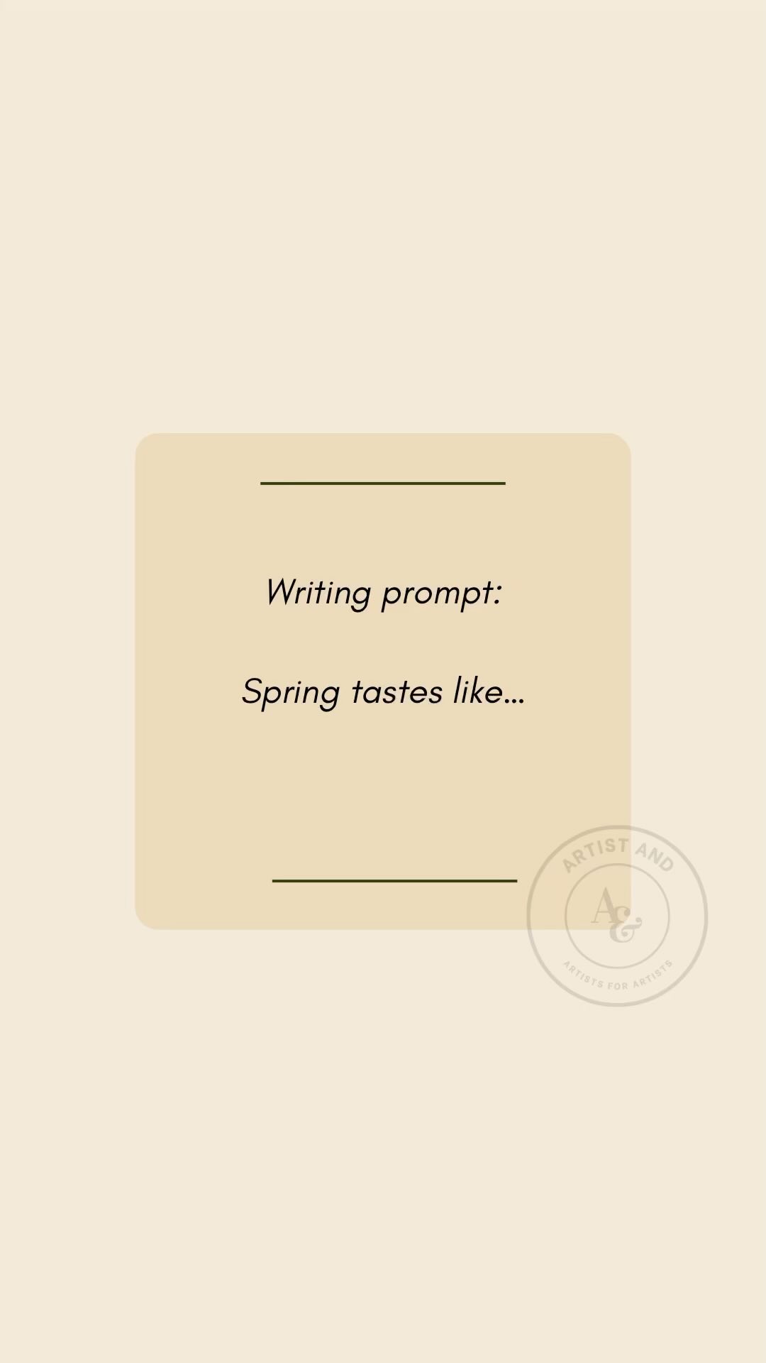 Writing is one of the kindest things you can do for yourself each day. And it costs no money and only a few minutes. Treat yourself, and share with us!💛