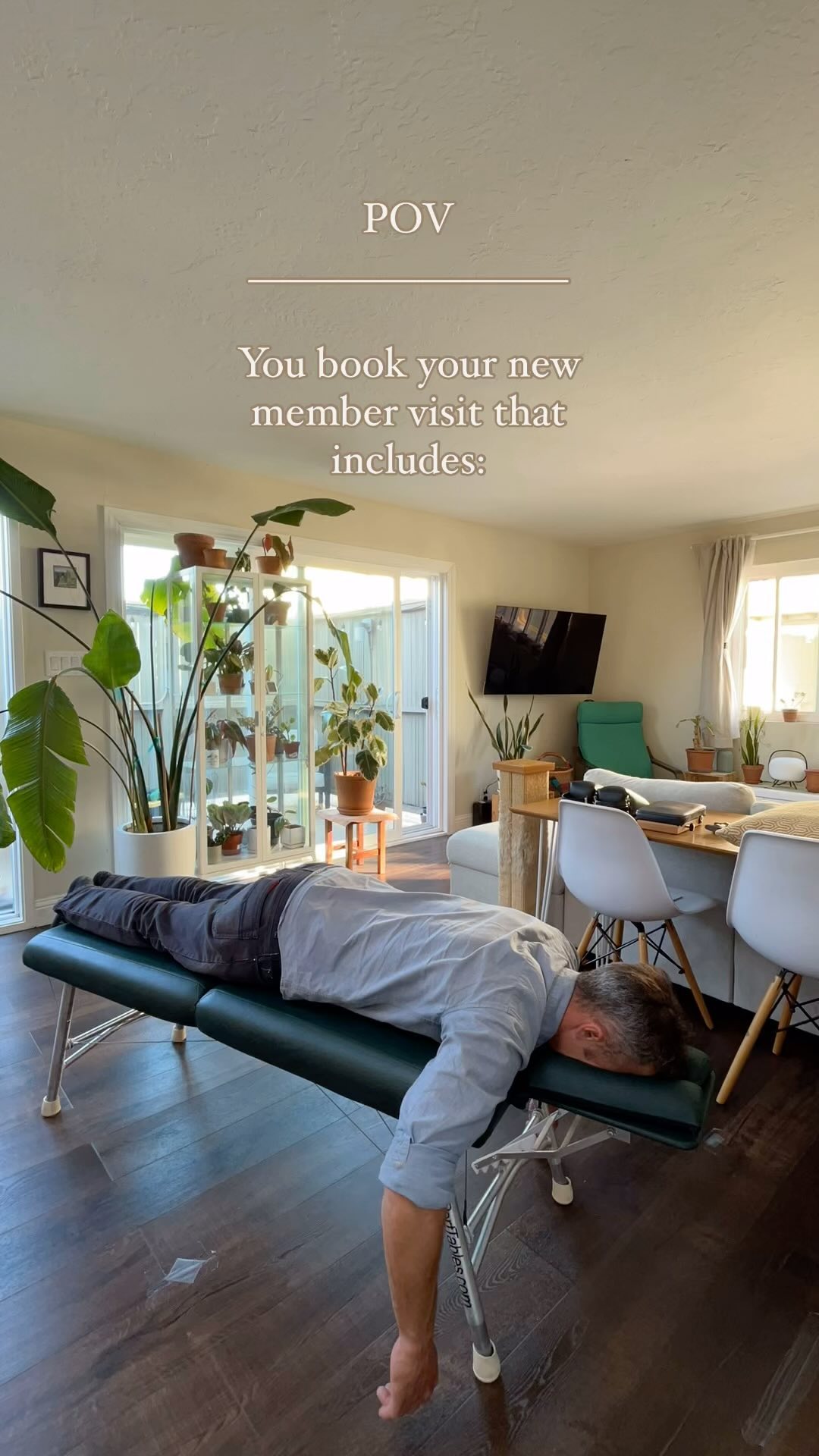 What goes into a new member visit?
✨Full history - We will cover a full history on any current concern(s) that you have at present. We’ll also go into full depth into events that happened in the past that may or may not be contributing to present day concerns.
✨Postural Analysis - We will take photos of your posture so that we have a baseline of how you carry your body. This can tell us a lot about how your brain carries you through space everyday.
✨Neurospinal Exam - Here we gather information about your spine and it’s function through orthopedic, neurological and range of motion testing. This helps to connect the dots with your history + posture.
✨First Adjustment - Yep, you’ll receive your first adjustment! This is vital so that we can see how your body responds to an adjustment which will help us going forward.
If you have any questions about chiropractic and whether or not it could be a good fit for you or your child, send a DM ✨
#chiropracticadjustment #pediatricchiropractor #perinatal #pregnancy #bayareachiropractor #belmontca #sancarlosca #nervoussystemregulation
