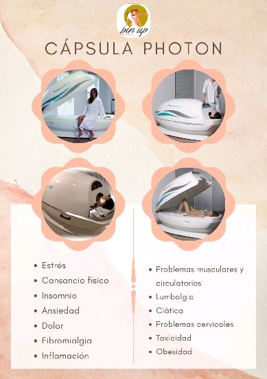 ✨Aprovecha nuestra promoción en la Cápsula Photon ✨
Revitaliza y renueva tu piel con la cápsula Photon, una tecnología avanzada que combina luz y energía para rejuvenecer desde el interior. Este tratamiento ayuda a reducir líneas de expresión, mejorar la elasticidad y devolverle a tu piel su brillo natural sin invasiones ni dolor. ¡Ven y vive una experiencia de bienestar que ilumina tu belleza desde adentro!
Citas al 950 347 294 o al 617 656 340
📍 Avenida Carlos III, 216
Aguadulce, Almería