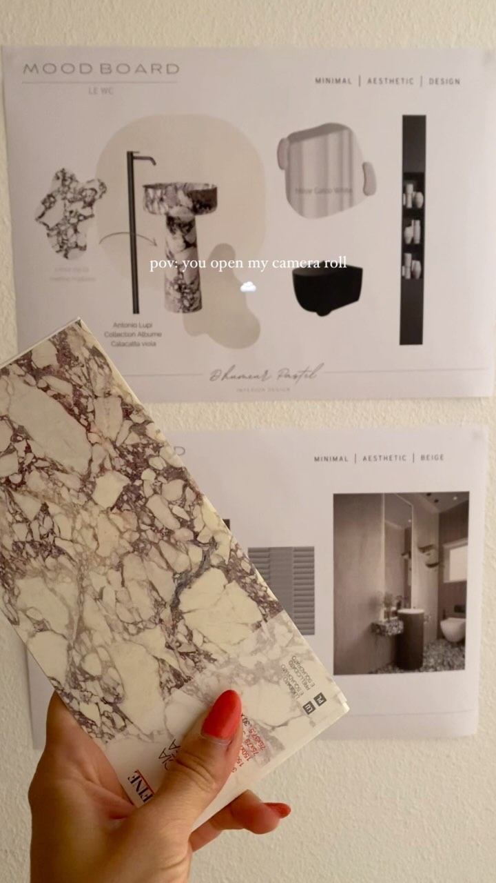 â
â â
M O O D B O A R D Sâ
Projet Le Moulinâ
â
Ce matin, je prĂ©sente Ă mon client lâavant projet, jâai prĂ©parĂ© un moodboard par piĂšce et le rendez vous se fait directement sur place afin quâil puisse au mieux se projeter. Les Ă©chantillons lâaideront Ă visualiser les matĂ©riaux et couleurs sĂ©lectionnĂ©s. Le toucher et le visuel sont importants durant lâĂ©tape de conception. â
â
â
#echantillon #sample #pastel