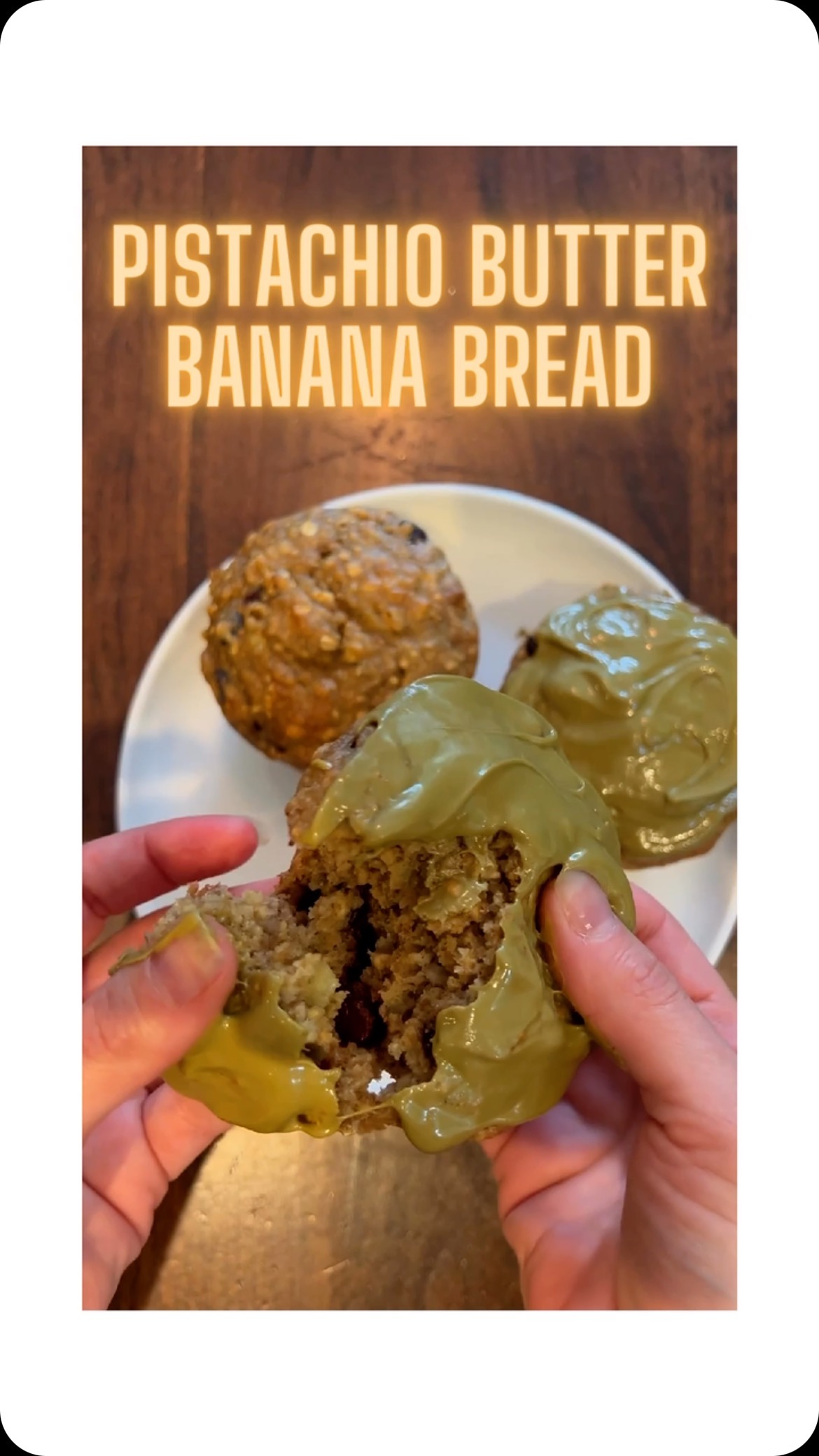 This Pistachio Butter Banana Bread is made with whole grains and absolutely no oil. It’s perfect for breakfast, a snack, or even dessert. Plus, it’s super easy to make and easy to make plant based with a few quick swaps! I actually used half pistachio butter and half tahini, because I am always looking for ways to get my previously allergic child to eat sesame. It’s delicious either way!
1 cup whole wheat flour (pastry flour is best)
1 cup quick oats
1 tsp baking powder
1 tsp baking soda
½ tsp salt
½ cup pistachio butter (or any nut butter)
3 medium bananas (crushed)
2 eggs (or 2 flax eggs)
1/4 cup date powder or maple syrup
½ cup thick unsweetened yogourt
¼ cup milk (I use chickpea)
1 tsp vanilla
¼ cup chocolate chips (optional)
Additional pistachio butter for topping (optional)
Mix the flour, oats, baking powder and soda, cinnamon and salt in a bowl. In another bowl, crush the bananas, then stir in the pistachio butter, eggs, date powder, yogourt, milk and vanilla. Pour in the flour mixture and stir until combined, then add the dark chocolate chips, if using. Bake at 350F (175C) for 20-25 mins for muffins (45-55 minutes for a loaf). Enjoy!
Thanks @doctorbowl for the pistachio butter inspiration❤️
#pistachios #pistachiobutter #healthyrecipes #plantbasedrecipes #HealthyEating #BananaBread #WholeGrain #OilFree #HealthyRecipes #refinedsugarfree #Healthylifestyle #PlantBased #EatClean #BakingWithLove #Foodie #Homemade #TastyTreats #RecipeOfTheDay #InstaFood #Foodstagram #your_lifestyle_doctors