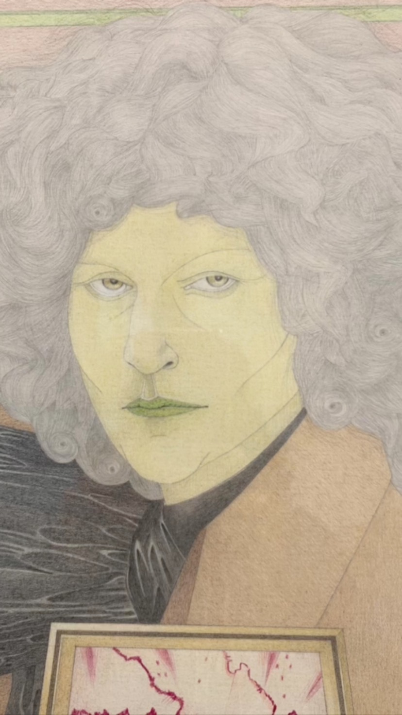 Tonight the artist Donna Huddleston interviewed by @katy.hessel @simonleegallery
Coloured crayons 🖍 in a surreal and theatrical atmosphere. Her drawings are very feminine with a light pastel palette and her self-portrait are set in fairytales yet like in any children story the dark side is lurking.
#lovedrawing #contemporarydrawings #donnahuddleston @donnahuddleston1 @simonleegallery #worksonpaper
Exhibition is on until the end of the month