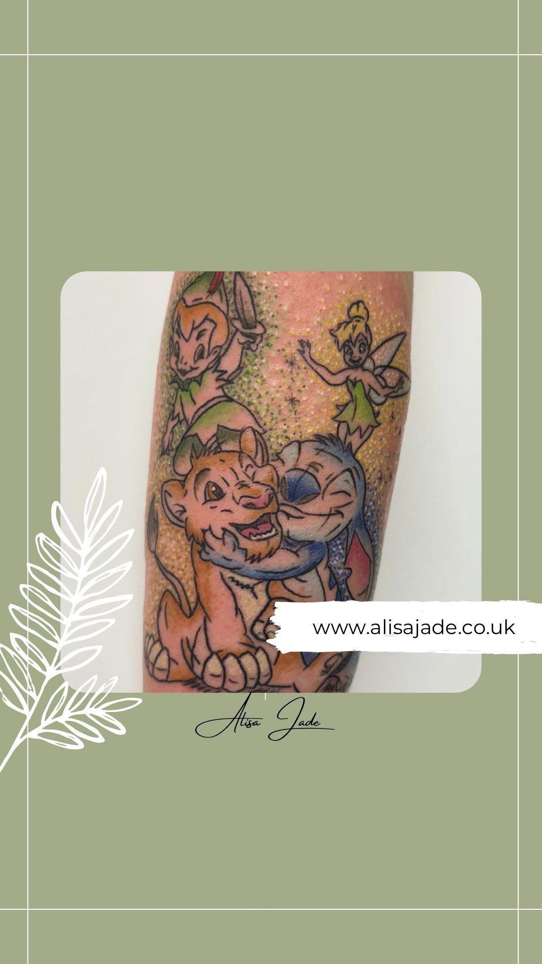 This is what I want to be creating ๐ #moreglittertattooplease
#glittertattoos #disneytattoos #glittereffecttattoo #sketchytattoos #learningtotattoo #tattoosalon #salontattoos #colourtattoos #sparkletattoos