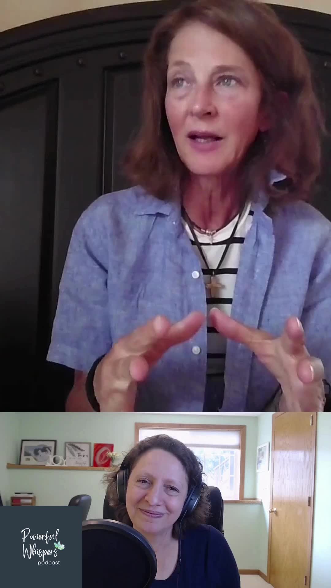 Honored to be a guest on the Powerful Whispers Podcast with Christa Joy! Check out the podcast at the link in bio!