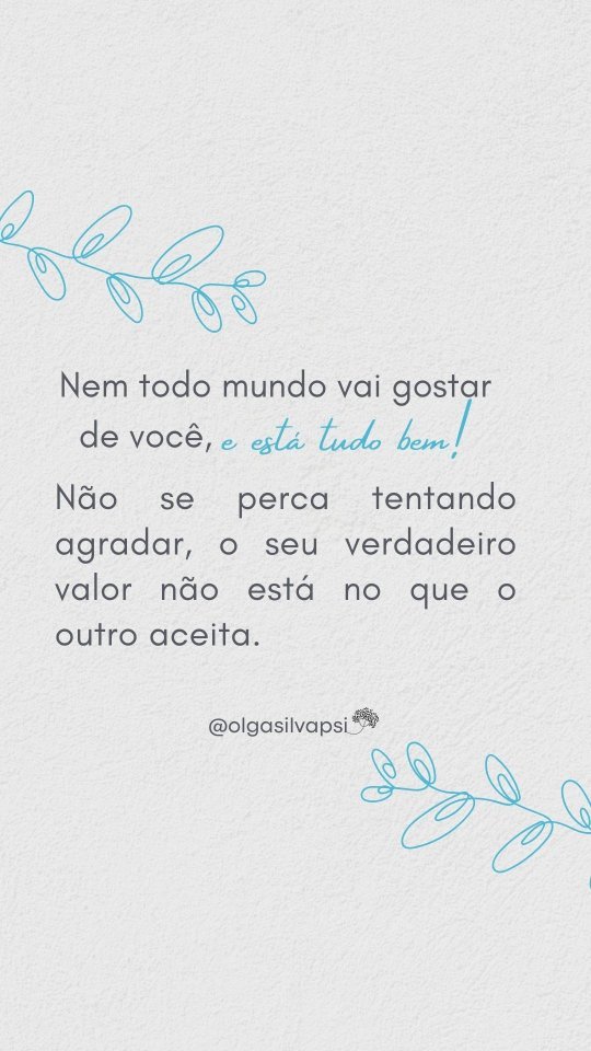 Não é sobre não ficar triste quando sentimos que fomos rejeitados, mas é sobre entender que isso não dita o nosso valor!
Esse vídeo da @ella.tchella é uma metáfora muito sensível e ótima para desenhar exatamente como muitas vezes forçamos situações e/ou relações buscando nos encaixar no que o outro quer. Nos diminuímos e nos sentimos inadequados porque não reconhecemos o nosso próprio valor.
Entender que está tudo bem o outro não gostar da gente não é sobre doer menos, mas sobre escolher estar onde quem somos é realmente valorizado!