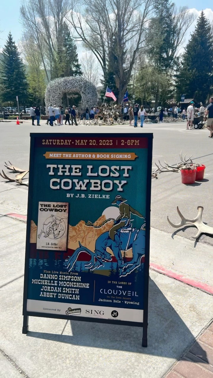 What a fun weekend of book signing events with @the.lost.cowboy around Jackson Hole, Wyoming.
I designed all the promotional posters and graphics and @oldwestamericana coordinated 4 different official events in 3 days not counting a few @dustyvaquero video shoots in the mix, too!
Jake has made a point to include live music at all of his book signings and Clay didn’t let him down. @michellemoonshine @dannosimpsonmusic @henryspepin @iamjordan.smith @abbeyduncanmusic @missyjomusic are all amazingly talented songwriters and I highly encourage you all to give give them a follow and a listen!
And a special shout out to @singhatcompany and @jhoutfittingcompany for sponsoring the events!
#supportliveandlocal #livemusic #bookingsigning #thelostcowboy #jbzuelke #author #jacksonhole #thevirginiansaloon #highpointcider #thecloudveilhotel #singersongwriter