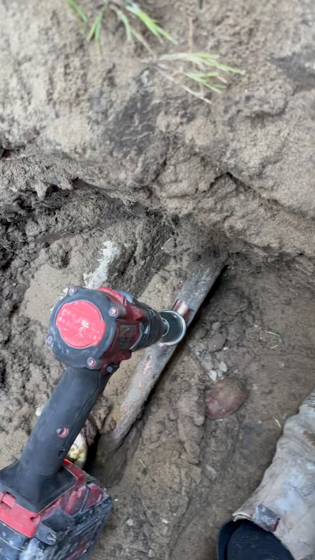 Gas bayonet installation#ngoplumbing