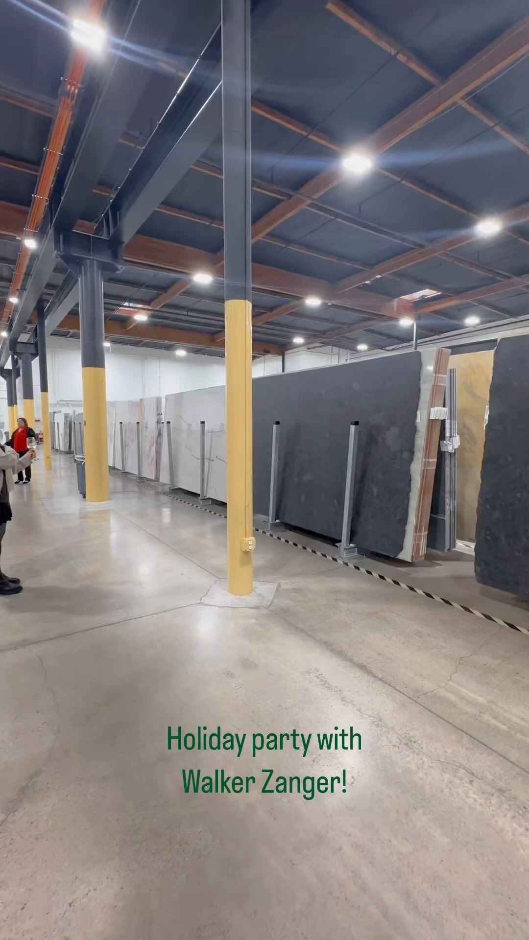 Fun holiday party with @walkerzanger celebrating with other members of the design world 🎄