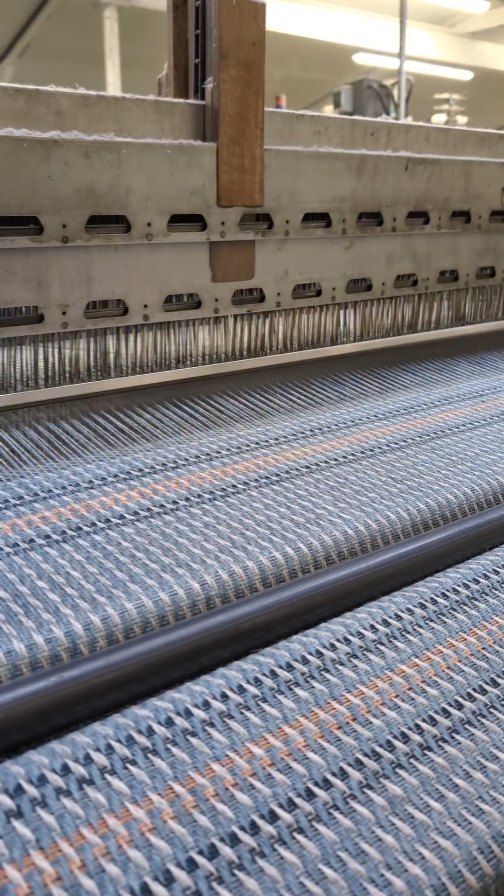 Woven fabric being made using our 100% Pure New Wool.
Shades 064 Summerstorm, 019 Morning Frost, 072 Mallard and 058 August Peach.
If you'd like to request a shade card, please send an email to info@shepleyyarns.com 🧶