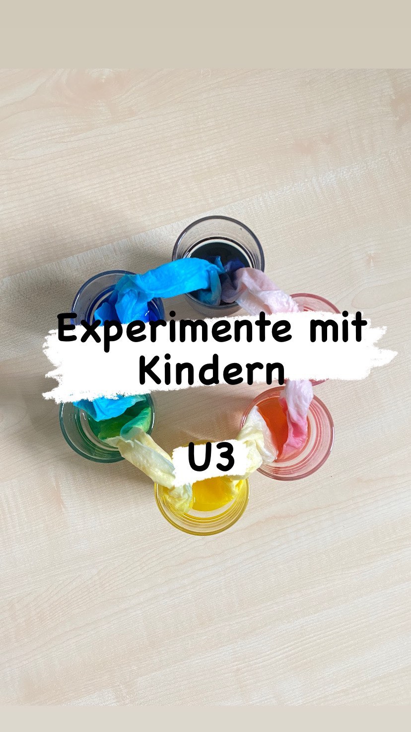 Experimente mit Kindern ☀️