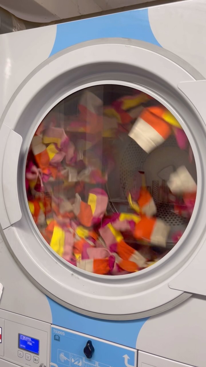 From thread to toe! 🧦 💫 witness the magic behind every pair of socks we make. Proudly manufacturing in the UK, here is a guide to each step:
1. Knitting - Our state of the art knitting machines knit each sock with precision. 🧶
2. Washing - We then wash every pair to ensure the socks meet high standards while using minimal chemicals. 🫧
3. Boarding - Then, the socks are put through our boarding machine to shrink them to there correct shape and size whilst also giving them that seamless finish. 💎
4. Embellishment - We offer additional services to our customers in order to achieve brand Identity.📇
5. Packing - We provide a hand-finished packaging service to our customers. 📦
Head to our website to find out more✨ #UKmade #sockmanufacturer