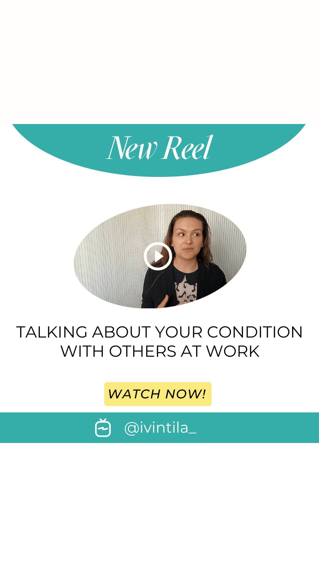 To be successful at work while having a chronic illness it is very important to establish clear lines of communication with your colleagues and your management about your condition and how it might impact the work you do.
In turn, this also lays a strong foundation for you to be able to secure needed accommodations and over time hopefully build healthy boundaries.
If you would like to learn more, check out “How to Balance School or Work with a Chronic Illness” video on my YouTube channel (https://www.youtube.com/channel/UCGldfvyXg3JRKnHLLnkmcCg).
YT Short:
https://youtube.com/shorts/fr9ex3LLKlA?feature=share
#potssyndrome #pots #chronicillness #dysautonomia