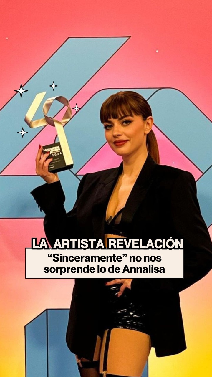 Su incursión en la música en español ha sido un gran acierto, y por esto ya se está consolidando como una de las artistas italianas más influyentes del momento. Ella es @naliannalisa y ha ganado el premio de 'Fenómeno del año en Europa' de los reciente 40 Music Awards Santander 2024. Eso fue parte de lo que pasó...👉
#LOS40MusicAwardsSantander #annalisa #Annalisa