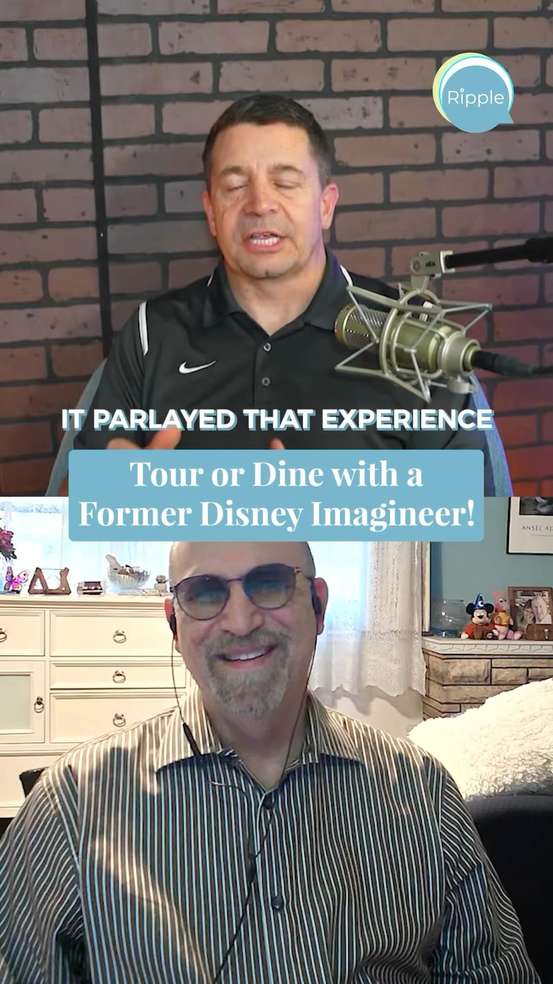 If you ever wanted to tour the park or have a one-on-one dinner with an Imagineer, you’ll want to check this out! www.WDWithme.com #disney #imagineer #imagineering #waltdisneyworld