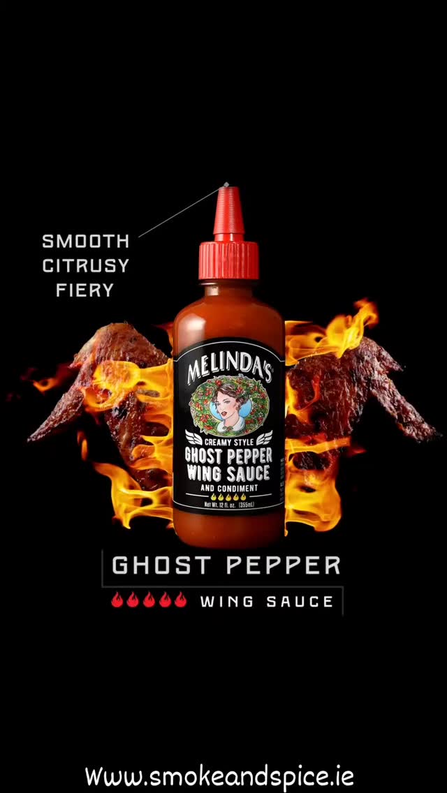 Can you handle the heat 🔥🔥🔥🔥🔥
Melinda’s Creamy Ghost Pepper. Don’t let the ghost fool you. This one could be pretty scary if it weren’t for all the flavor: a fiery blend of ghost, Cayenne and our signature Habanero peppers with vegetables and garlic for wings you can’t stop eating. Made the Melinda’s way: with whole, fresh ingredients and the best peppers on the planet for people who care about those kinds of things. Enjoy on wings, chicken and everything else