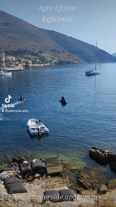 #sea #beach #island #kefalonia #rent #vacations #greece #holiday #coast #studio #rent #agiaefimia #watersideapartments #seaview #greekislands #paradise #swimming #jetski #boat