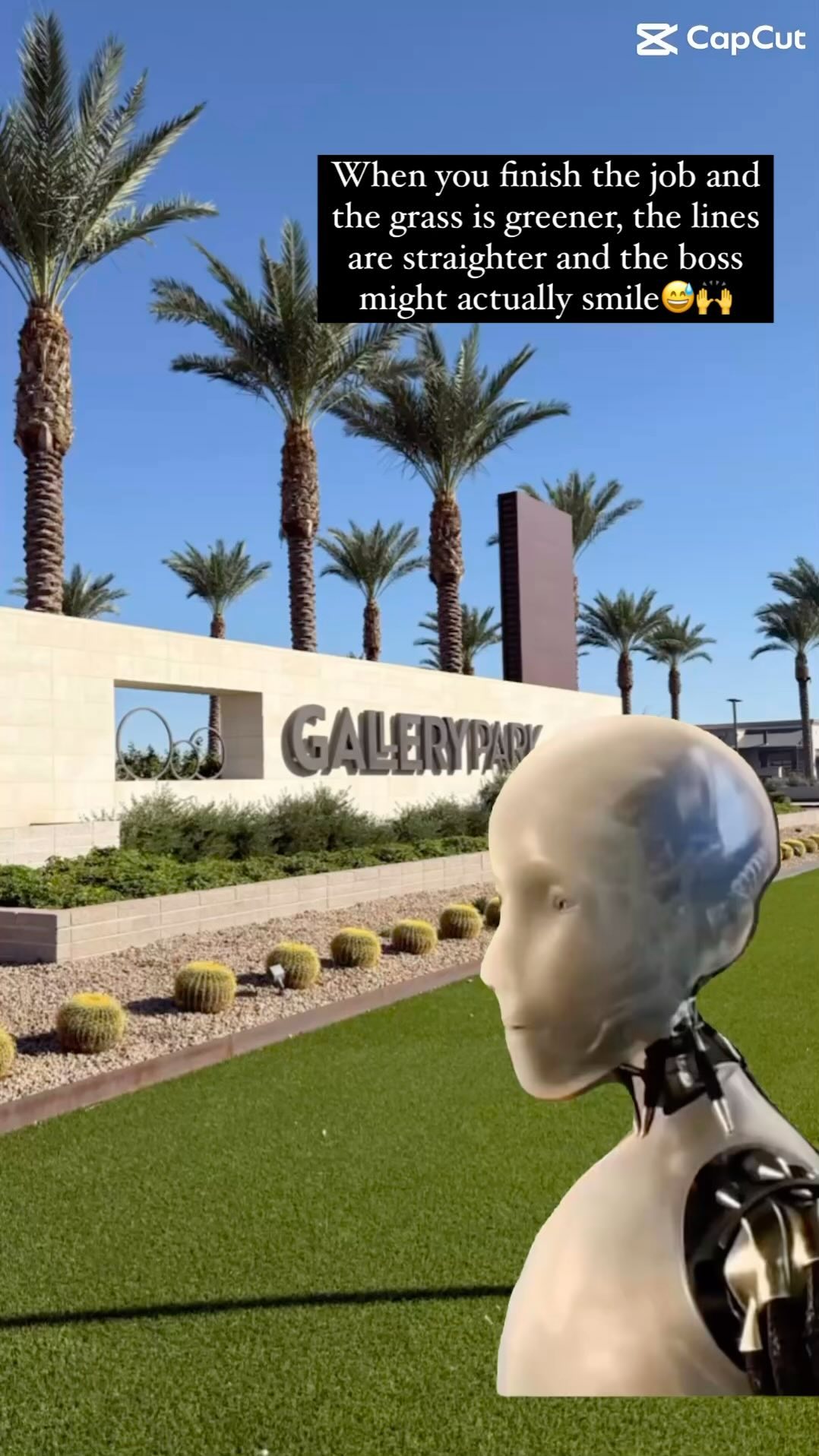 Gotta love that feeling when you turn in a beautiful looking job!
#azconstruction #aslandscapedesign #humor #meme #azlandscape