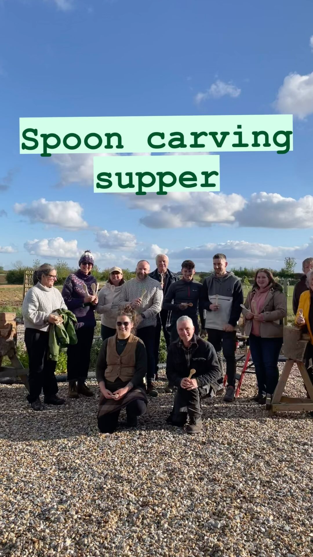 A lovey little round up of a lovely little workshop last Sunday carving spoons (and spatulas and one gigantic butter knife!) from green wood led by the brilliant @thewoodlandhaberdasher and @gosman_spoon_co! Followed by a supper from us, in the tipi of course!
If you want to join us for a spring workshop we have spaces on Foray & Fire Cooking and Hedgerow Dyeing, follow the link in our bio! 🥄 🔥
#spring #springinsuffolk #suffolk #suffolkcoast #suffolkworkshops