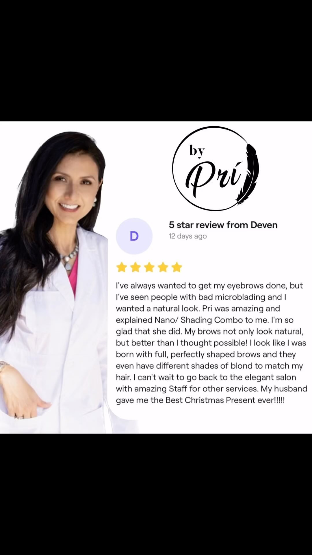 ☎️ +1 (772) 999-4443
👉Eyebrow Microblading by Prí
📩 51 Royal Palm Pointe
📫Vero Beach, FL
•⭐️⭐️⭐️⭐️⭐️
This is why I love what I do!!
Thank you so
much for your beautiful⭐️5 Stars⭐️ review!
It just makes our day getting lovely reviews like this from our clients.
Clients satisfaction is so importance to us and we pride ourselves on giving a high quality service.
•
#verobeach #microbladingverobeach #@DigitalMicroblading #microbladingsebastian #sebastian #microbladingorchidisland #orchidisland #Microbladingdfortpierce #fortpierce #microblading #eyebrows #MicrobladinNano #microbladingportstlucie #stlucie #eyebrowmicroblading #eyebrowtattoo #eyebrowshaping #microbladingartist #eyebrowsonfleek #pmubrows #pmuartist #micropigmentation #micropigmentacao #sobrancwlhafioafio #micropigmentadora #microbladingfioafio #sobrancelhasfioafio3d #eyebrowMicrobladingbypri
#Eyebrowmicrobladingbypri