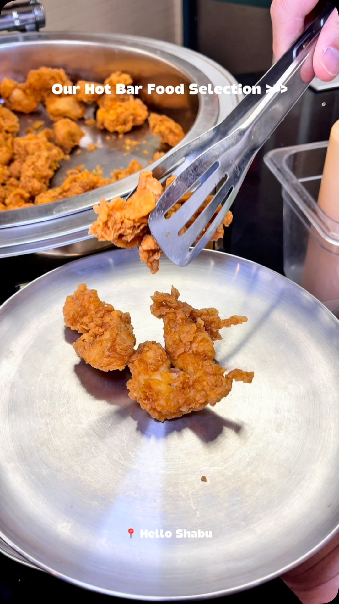 Before AYCE SHABU, you must try our delicious hot bar food selection. This is where the feast begins 🤩