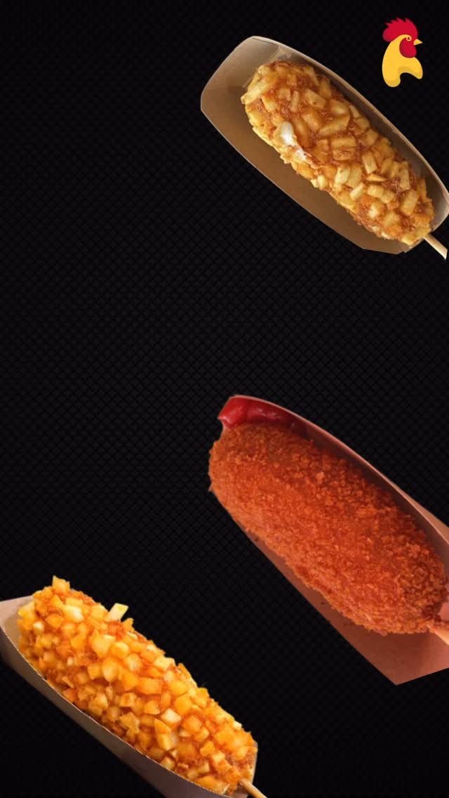 Krispy Korn Dog #mozza #hotcheetos