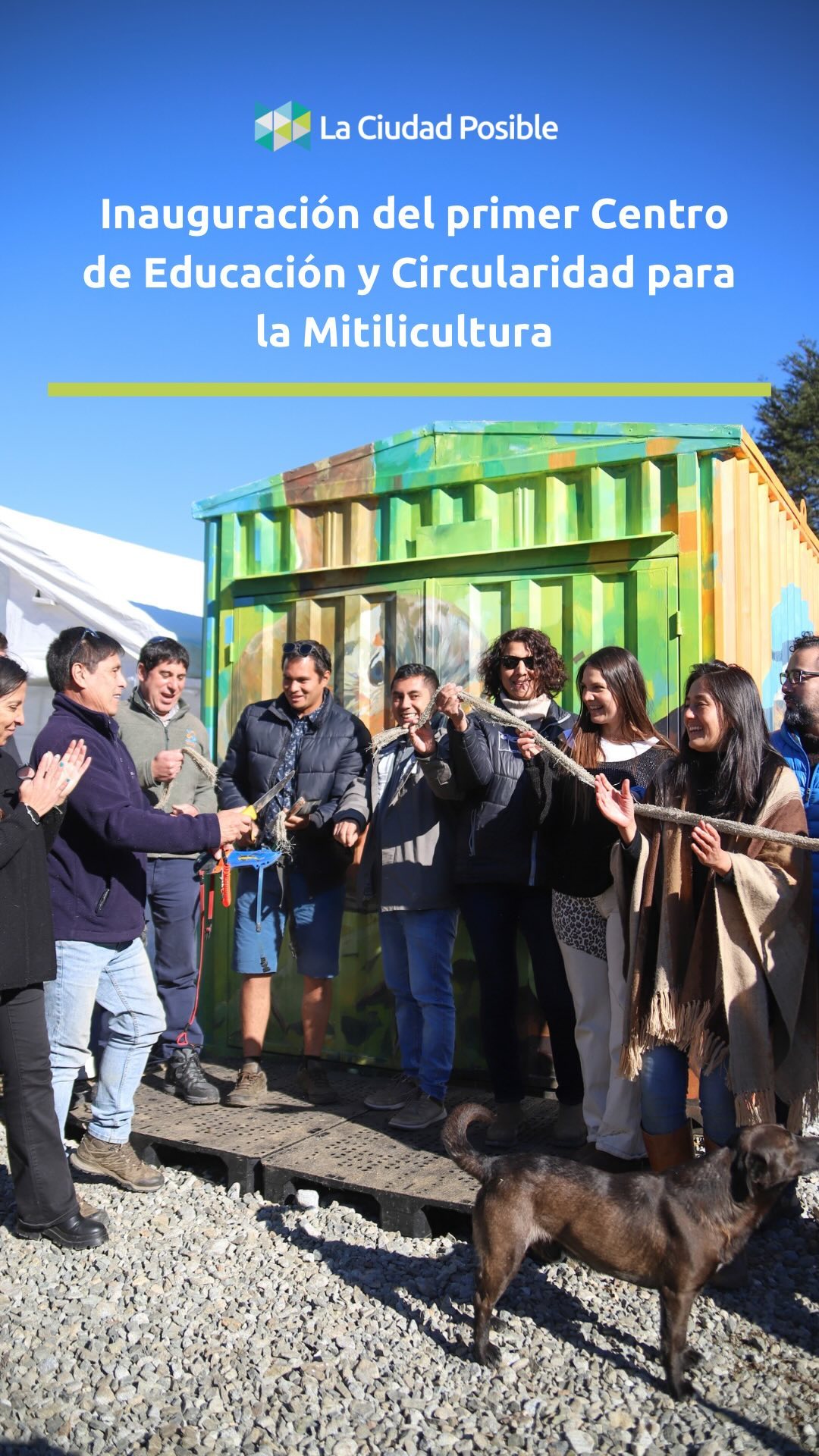 🌿 ¡Hito importante para la Mitilicultura Circular en Cochamó!
✨ Inauguramos el primer “Centro de Educación y Circularidad para la Mitilicultura”, en colaboración con el @goreloslagos y en alianza con @reversible_cl. Este espacio es un esfuerzo conjunto que involucra a cooperativas, sindicatos y pescadores independientes, demostrando que juntos podemos hacer grandes cambios.
🙌 Este centro es un lugar de trabajo y educación, y un símbolo de sostenibilidad y pertenencia para la comunidad de Cochamó. Al reutilizar materiales que antes contaminaban nuestros ecosistemas, estamos dando un paso crucial hacia un futuro más limpio y verde.
💪 Agradecemos la participación de @seremimmalagos , @goreloslagos , @reversible_cl , @atandocaboschile , @karun_chile y @caletabay , por su invaluable apoyo y colaboración en este proyecto.
#EconomíaCircular #Miticultura #Sostenibilidad #Cochamó #Reciclaje