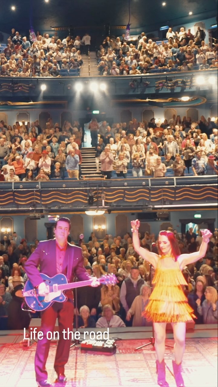 Three great shows, Croydon Oxford and Birmingham. @acountrynightinnashville #dominichalpinandthehurricanes