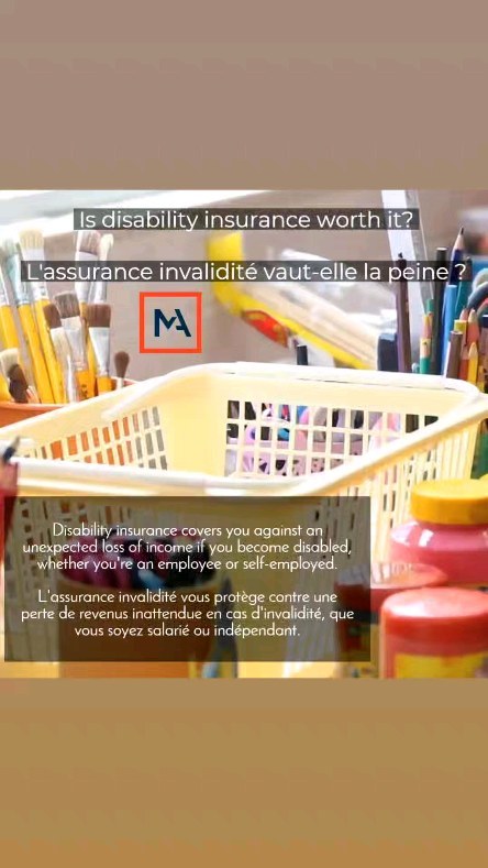 Protect your income
So you can keep paying your bills.
514 225 4856
Movative.ca
Protégez vos revenus
Pour que vous puissiez continuer à payer vos factures.
514 225 4856