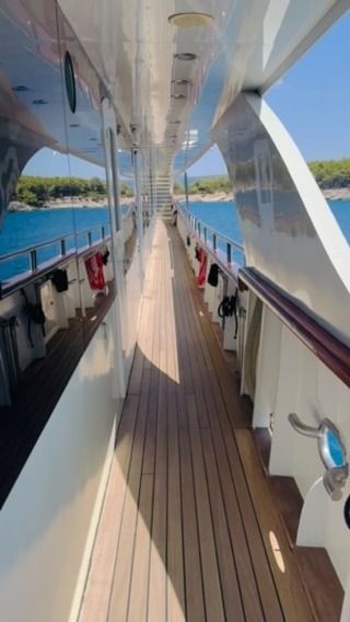 Small ship cruising through Croatia is the way to go. 38 max passengers, intimate swim stops and over nights on small islands (no large crowds). #monterratravel #smallshipcruising #croatiatravel #hvar #cruisecroatia #swiminthesea #croatia