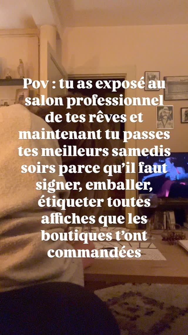 #princessegarage #pov #illustration #affiche #deco #illustratrice #smallbusinessowner #vraievie #samedisoir #artisanat #lenversdudecor #artprint #conceptstore