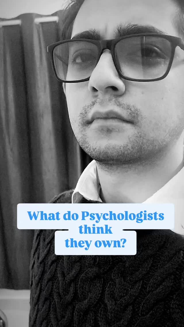 What do psychologists think they own?
(Empathy, Psychologists, Mental Health)
#psychophilics
#mentalhealthmatters