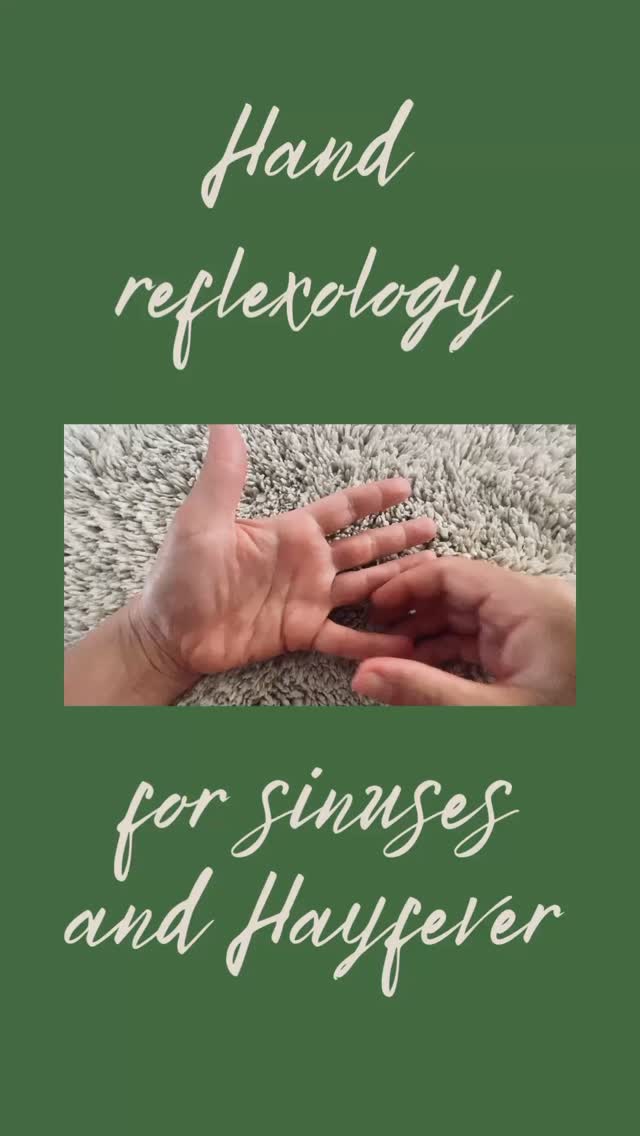 Do you want some handy tips!!! (Sorry for the naff pun ☺️)
This video is speeded up a little to help anyone who has the same attention span as me 🤣.
One thing I keep hearing are complaints about hay fever this year. So here’s a little video I hope can help, it focuses on the sinuses, ears, eyes and brain reflex points to give a little relief. There are more reflex points that can be worked on in a full session of reflexology 👣
I’m always having a mare with my sinuses and will frequently do this mini routine when out and about.
Drop me a note for any more info
Katie 👣
