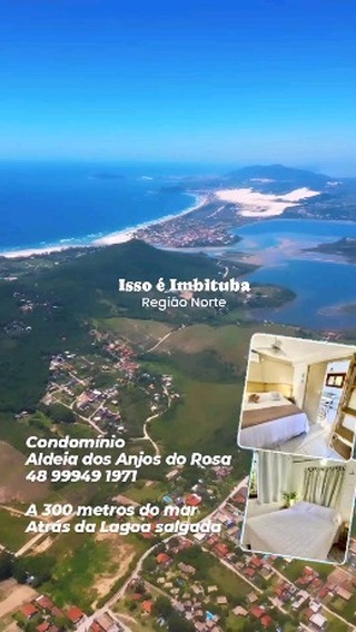 Estamos bem pertinho da Lagoa Salgada, que fica na beira do mar. Só 300 metros!
Nossas casas e Apartamentos são completos e a natureza é exageradamente perfeita.
Vem repôr energias aqui no Condomínio Aldeia dos Anjos do Rosa e viver bem, na praia!
Chama no whats!
48 99949 1971
www.aldeiadosanjosdorosa.com.br
#pousadanapraiadorosa #praiadorosa #imbituba