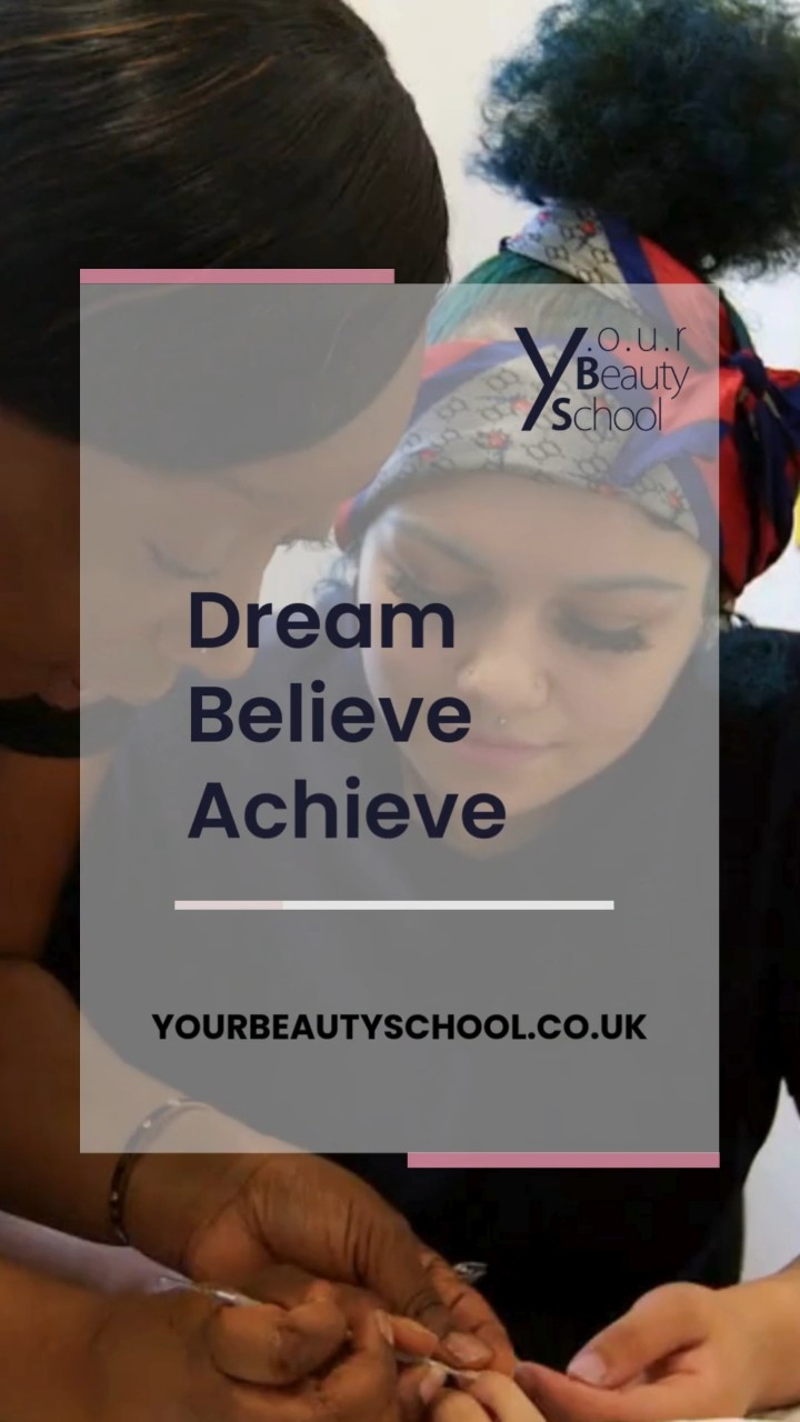 Dream, Believe, Achieve ✨.
At YBS, we empower students to dream big, believe in their abilities, and achieve success. Our accredited beauty courses are designed to build confidence, develop key skills, and open doors to further education and employment.
Find out more at yourbeautyschool.co.uk 🌟
youbeautyschool #ybs #AlternativeEducation #AEP #PRU #NEET #SEN #SpecialEducation #VocationalEducation #BeautyEducation #SkillsDevelopment #YouthEmpowerment #InclusiveEducation #CareerReady #ConfidenceBuilding #LearningForLife #DreamBelieveAchieve