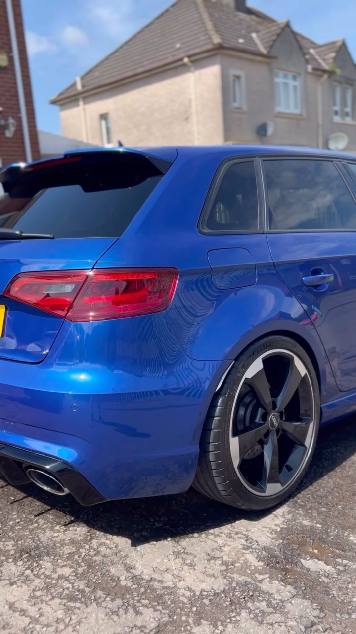 AUDI RS3 🚗🧼🇩🇪 ecossecustoms.com #mobilevaleting #westlothian #audiquattro #rs3