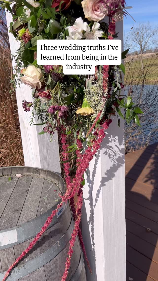 🥀 3 wedding truths I’ve learned from being in the industry🥀
🌹sh*t is not always going to go right day of, and that’s ok!! We are there to help and a good wedding planner WILL NOT go to waste
🌹you do not need to waste money on wedding florals for everyone. (Sorry grandma, I said what I said)
🌹 DO NOT worry about always doing the “traditions”. Don’t want a regular wedding cake? Don’t. Don’t want traditional florals? Don’t. This is your day, have fun and do what you love!!
I’m here to help ❤️🥀
#pittsburghflorist #washingtonpaflorist #pghflorist #floraandrootstudio #mcmurrayflorist #canonsburgpa #pghwedding #pittsburghwedding