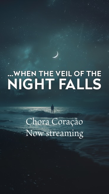 “When the day is beautiful, the people still distract themselves. But how sad all of a sudden when the veil of the night falls”
Chora Coração by Antonio Carlos Jobim streaming now.