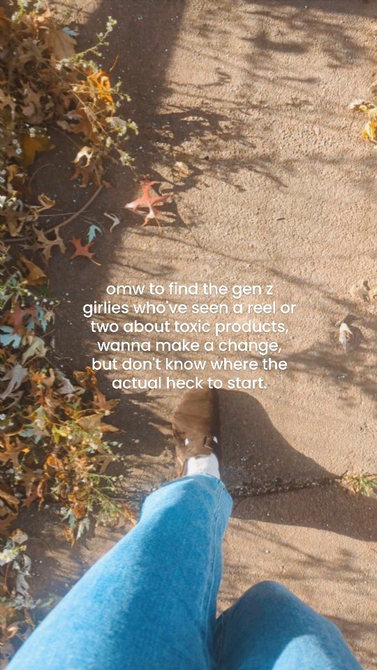 girl, I get it – send to your bestie who's right there with ya + follow along @seedthyme :)
knowing where to start can be super overwhelming & intimidating. It’s like the more you learn the more stuck you feel. I WAS THERE, & it's like you either want to :
-just to throw up your hands and say FORGET IT (pls don’t do that <3)
-want to immediately throw away everything in your apt & rebuild your life from scratch (prob don’t do that either, bby)
*INSERT* the switch & ditch !!
a manageable process for reclaiming your life toward more natural lifestyle patterns helps you understand what you’re doing and why you’re doing it without breaking the bank up front.
& you can learn as you go! follow the lead of what you feel most passionate about switching first & go from there.
PS: dms are always open for questions, LETS DO THIS🫶🏼🌿
10.28.24