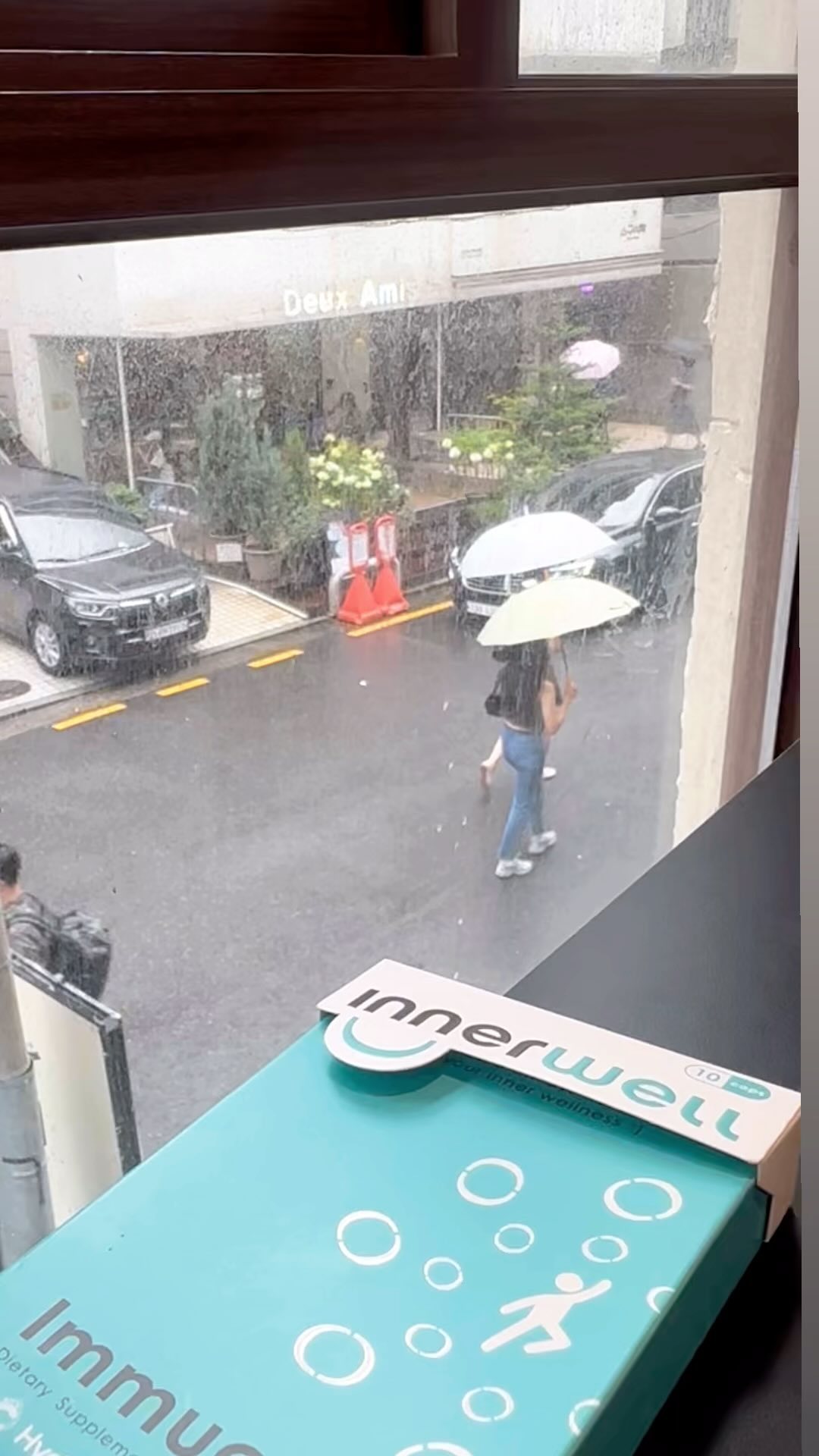 No fret in the rainy days ☔️⛈️ #innerwellme #innerwell #immucore #immunity #immunebooster #ภูมิคุ้มกัน #เสริมภูมิคุ้มกัน