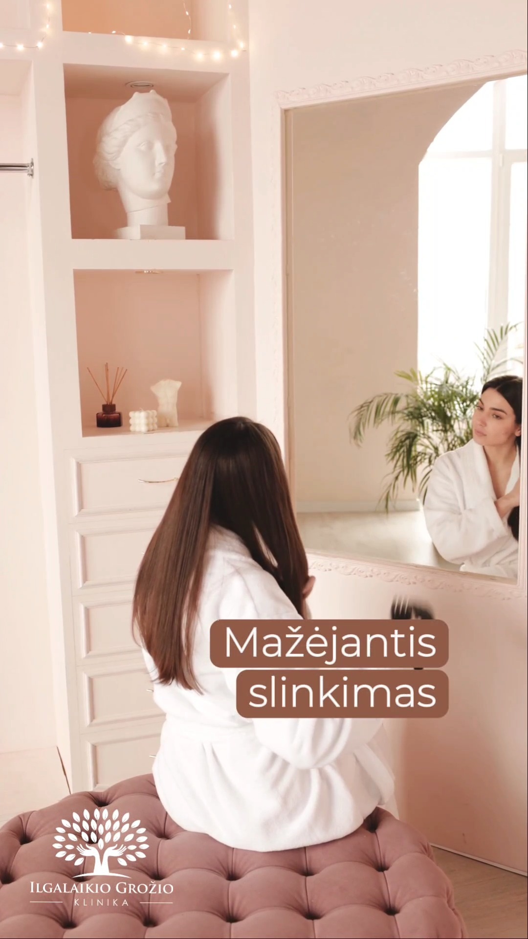 Plaukų slinkimas, trapumas ar lėtas augimas gali atsirasti dėl giliau glūdinčių priežasčių 🔎 Atkurkite jų gyvybingumą iš vidaus – „Dr. Cyj“ procedūra paremta pažangiomis technologijomis ir aktyviais peptidais, kurie:
🔹 skatina kraujotaką;
🔹 stiprina folikulus;
🔹 aktyvina plaukų augimą.
Sausio mėnesį plaukų slinkimo mažinimas „Dr. Cyj“ užpildu – 119 € vietoje 200 €. Registruokitės:
📞 Telefonu: +370 670 14491
➡ Internetu: @ilgalaikio_grozio_klinika Treatwell programėlėje
💬 Asmenine žinute
🗺 Kaune, Savanorių pr. 139
#Kaunas #groziosalonas #ilgalaikisgrozis #plaukai #plaukuslinkimas #DrCyj #injekcijos