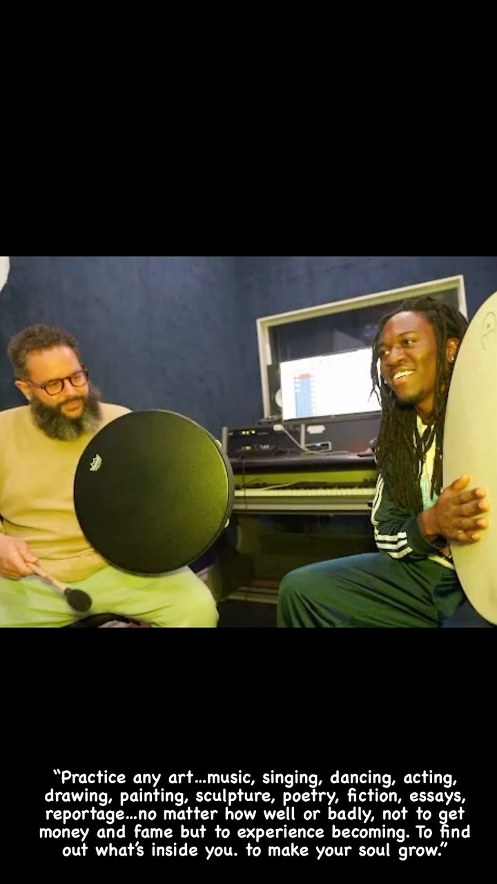 Whatever you do, experience a part of your life that is expressive, creative. A space unlimited, infinite, uninhibited. A sacred space to honor the part of you which is truly free.
“Practice any art…music, singing, dancing, acting, drawing, painting, sculpture, poetry, fiction, essays, reportage…no matter how well or badly, not to get money and fame but to experience becoming. To find out what’s inside you. To make your soul grow.”
Thank you for being here.