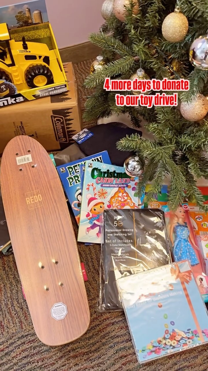 🎁 4 More Days 🎁
Make this holiday season brighter for a child in need! Drop off your toy donations at BodyWork Chiropractic & Wellness by 12/9/24.
Let’s spread some joy together! 🌟