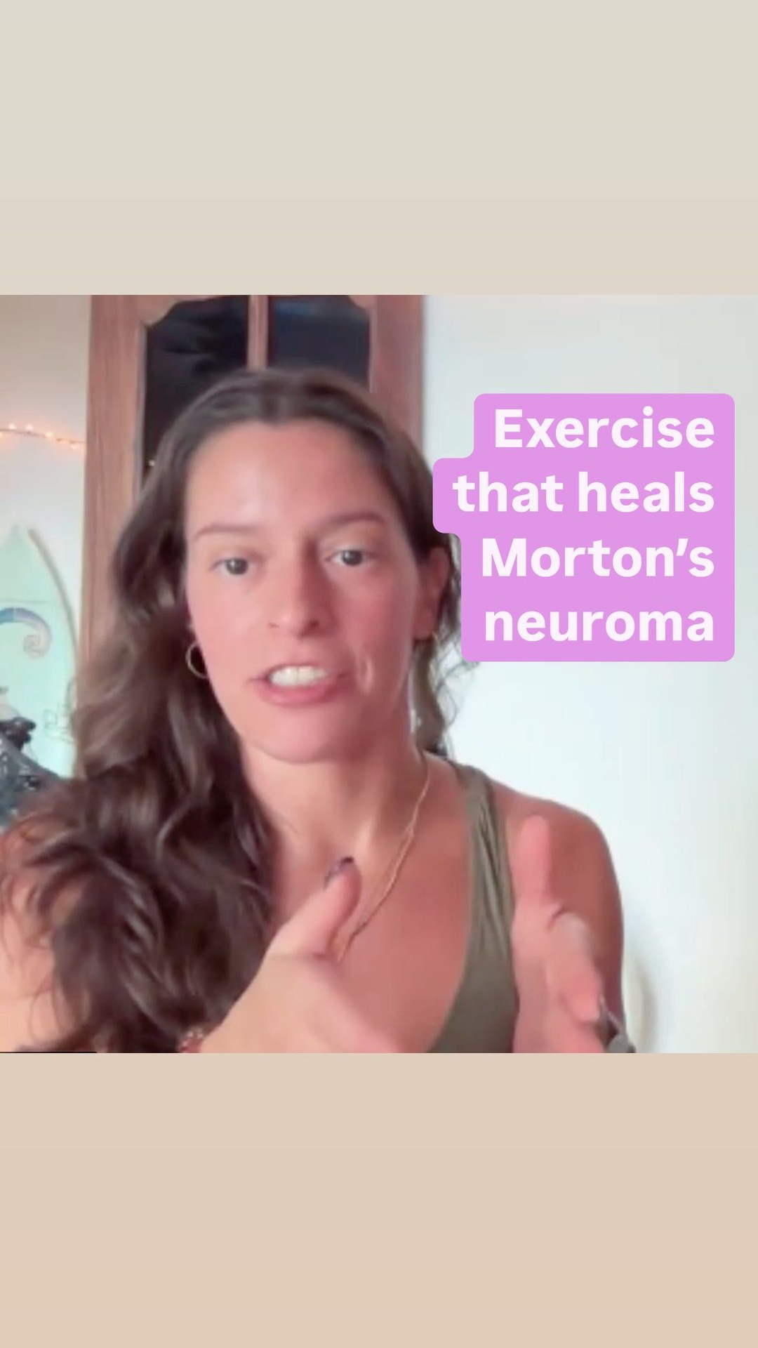 Just because modern medicine has “no cure” doesn’t mean that healing is not possible
I’ve helped dozens of clients train their symptoms away just by coaching better movement 🤷🏻♀️
Doctors are not educated in movement, so we don’t need to feel doomed by their words
You can book a time to chat with me if you’re interested in strength training and I’ll answer all your questions 🦶🏼