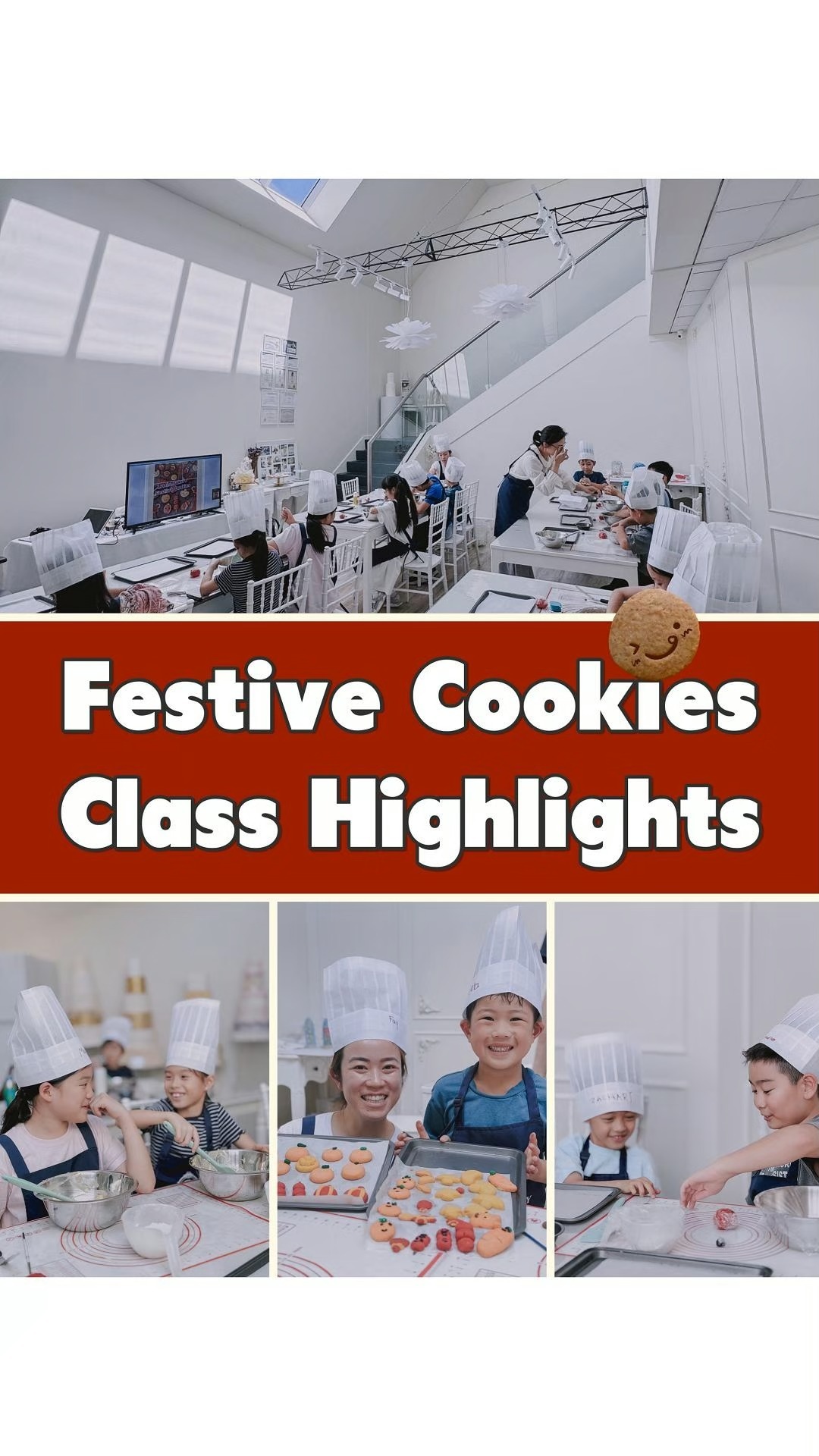 Little Bakers' Festive Cookies - Class Highlights🍪🧨💰